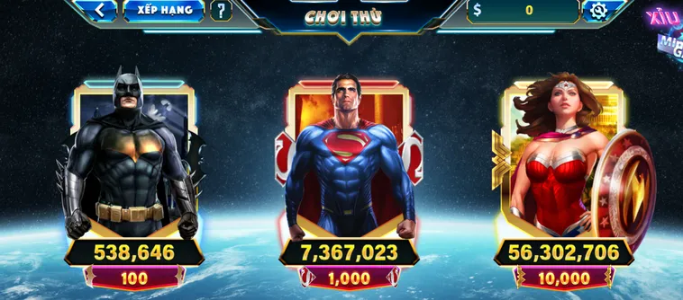 Nổ Hũ Justice League tại 789Club Đại Chiến Siêu Anh Hùng Và Săn Jackpot