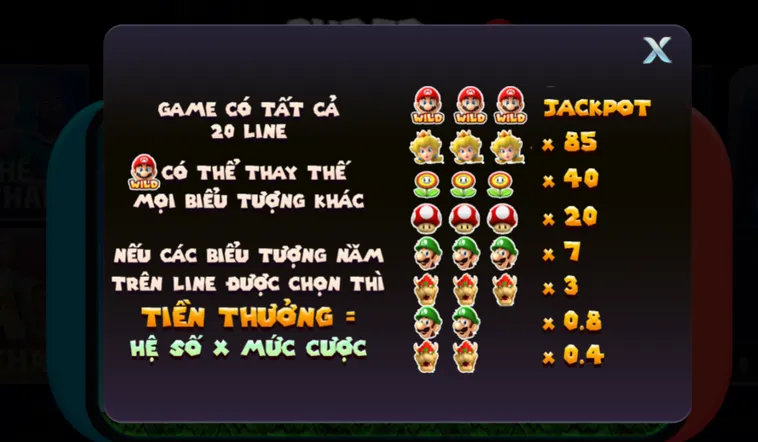 Minigame Super Mario tại 789Club Hành Trình Giải Cứu Công Chúa Và Săn Hũ
