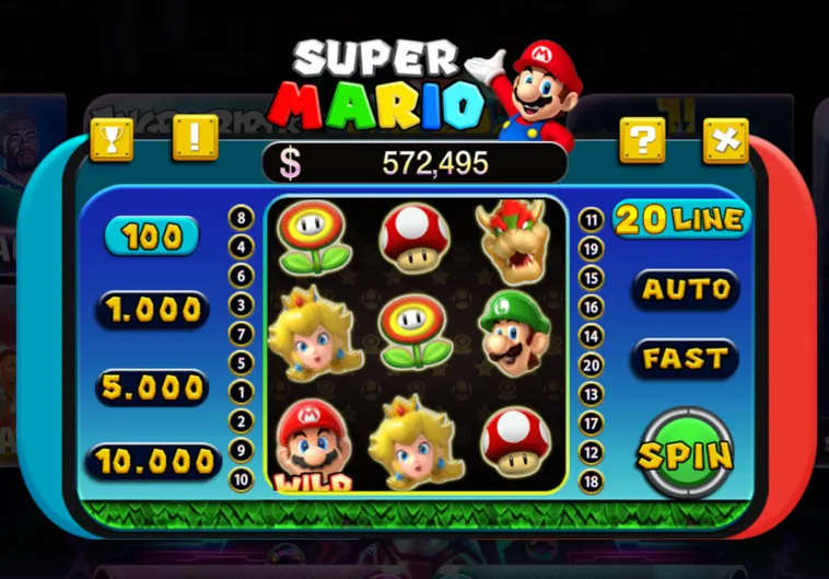 Minigame Super Mario tại 789Club Hành Trình Giải Cứu Công Chúa Và Săn Hũ