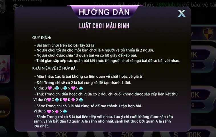 Nghệ Thuật Sắp Xếp Bài Mậu Binh Tại 789Club Dành Cho Cao Thủ Thực Thụ