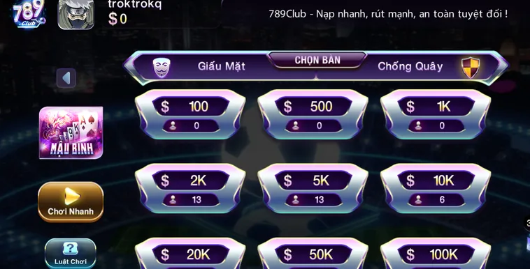 Nghệ Thuật Sắp Xếp Bài Mậu Binh Tại 789Club Dành Cho Cao Thủ Thực Thụ