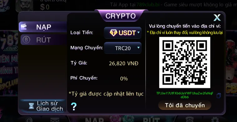 Hướng Dẫn Cách Nạp Tiền 789Club Đa Kênh An Toàn Nhận Ngay Khuyến Mãi 100%