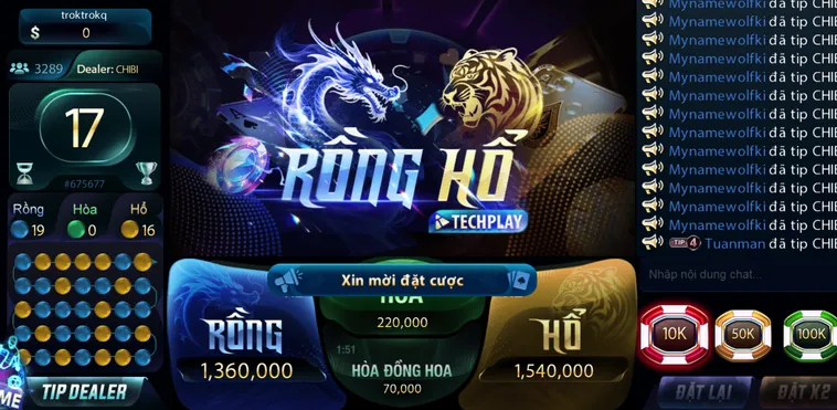 Kinh Nghiệm Chơi Rồng Hổ Casino Tại 789Club Luôn Thắng Từ Các Lão Làng