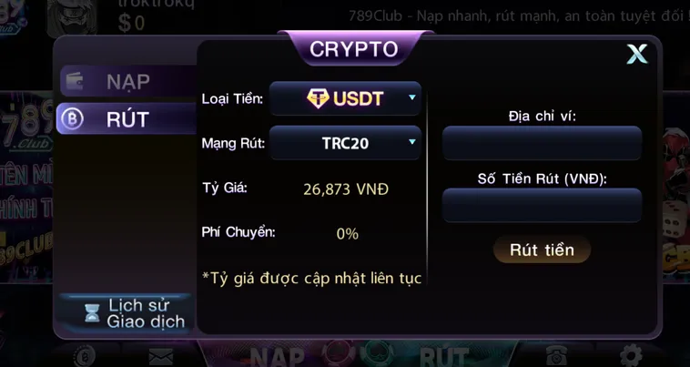 Bí Quyết Rút Tiền 789Club Nhanh Chóng Về Tài Khoản Ngân Hàng Chỉ 5 Phút