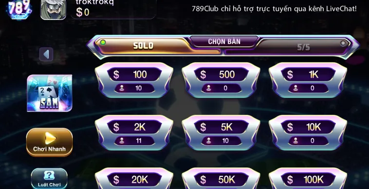 Chiến Thuật Đánh Sâm Tại 789Club Luôn Thắng Từ Những Kinh Nghiệm Thực Chiến