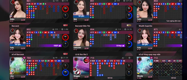 Via Casino Live tại 789Club Sảnh Cược Sang Trọng Và Trải Nghiệm Đẳng Cấp