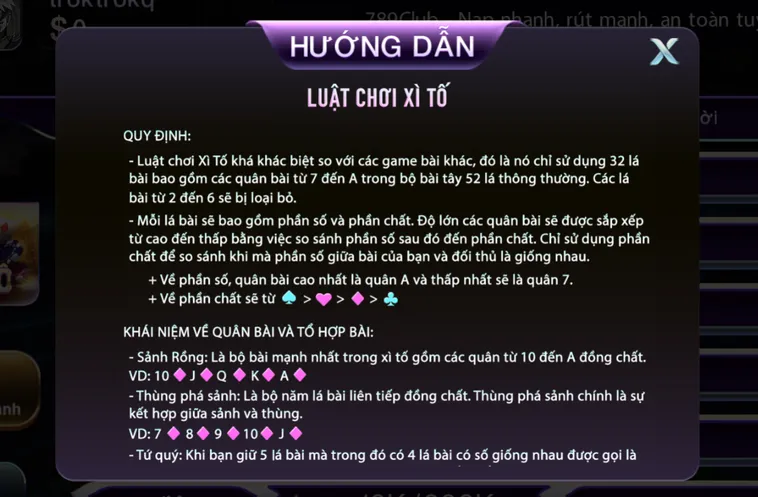 Xì Tố tại 789Club Nghệ Thuật Lừa Bài Và Bản Lĩnh Tố Cược Chuyên Nghiệp